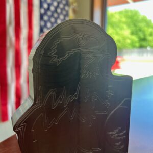 Bald Eagle Engraving